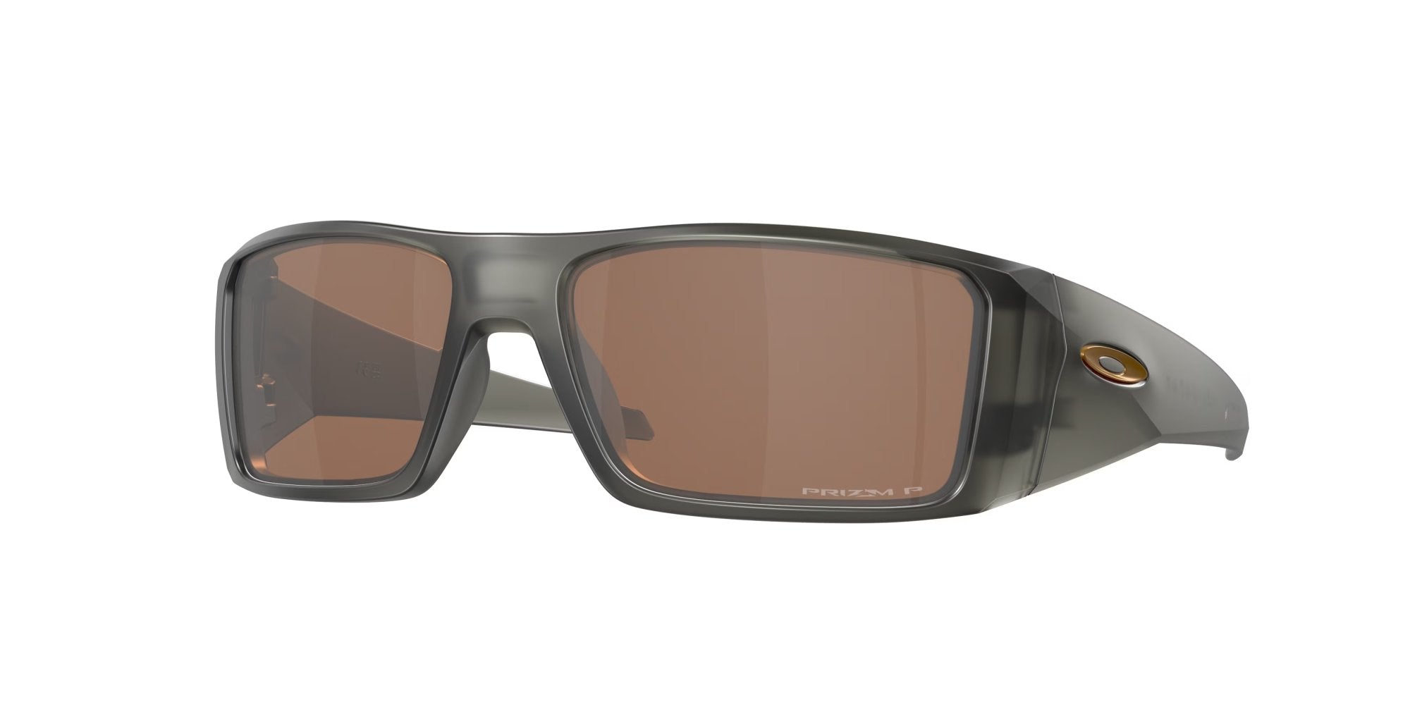 Oakley Heliostat Matte Grey Smoke w/Prizm Tungsten Polarized Lens