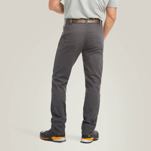 Ariat Rebar M4 DuraStretch Made Tough Double Front Grey Straight Leg Pant