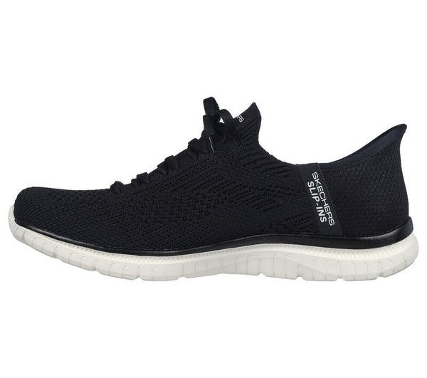 Skechers Ladies Black Virtue Divinity Slip In Shoes