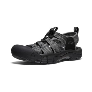 Keen Men's Newport H2 Black/Steel Grey Sandal