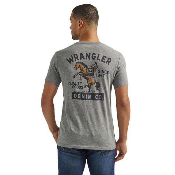 Wrangler Mens Quality Cowboy Tshirt