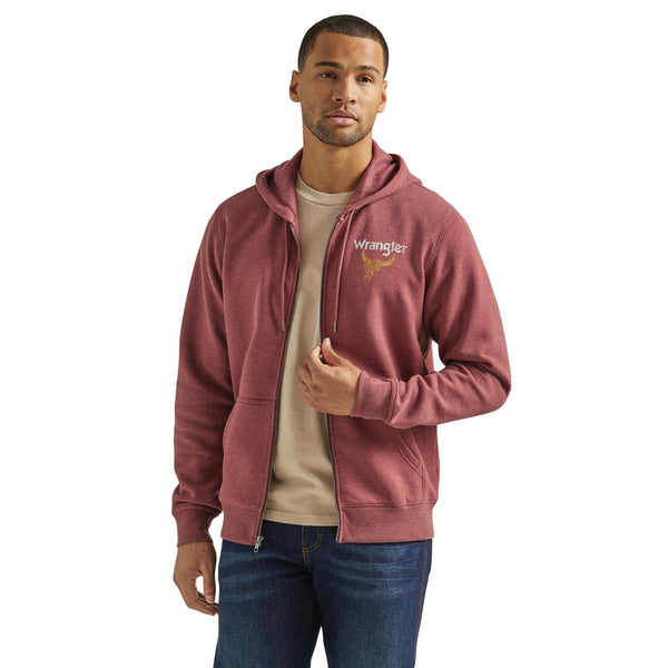 Wrangler Mens Spirit 1947 Zip Hoodie