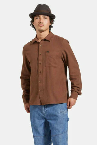 Brixton Mens Pinecone Hasting Lightweight Flannel