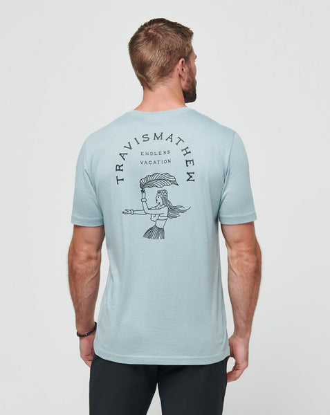 Travis Mathew Mens Arona Forbiddean Isle Tshirt