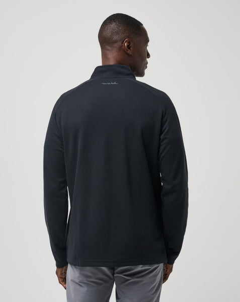 Travis Mathew Mens Black Upgraded Pullover