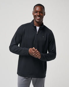 Travis Mathew Mens Black Upgraded Pullover