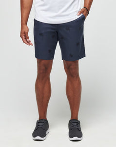 Travis Mathew Mens Heather Total Eclipse Hana Hou Shorts