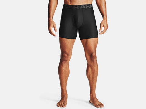 Under Armour Mens Tech 6" 2pk Boxer