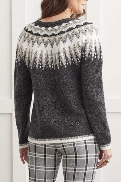 Tribal Ladies Intarsia Sweater