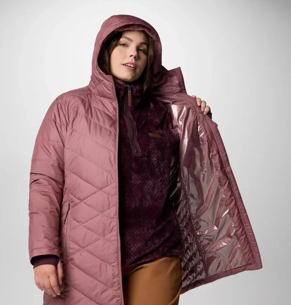 Columbia Ladies Fig Heavenly Long Hooded Jacket