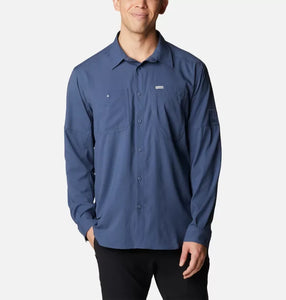 Columbia Mens Dark Mountain Silver Ridge Utility Lite LS Shirt