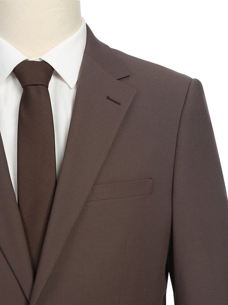 Renoir Mens Brown Slim Fit Suit