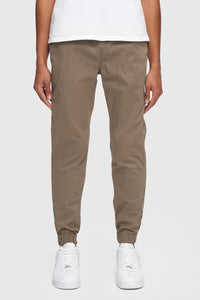 Kuwalla Tee Mens Taupe Midweight Chino Jogger