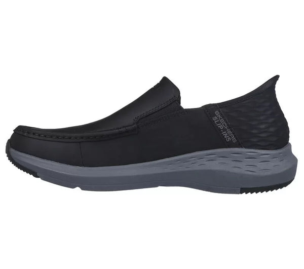 Skechers Mens Black Parson-Oswin Slip In Shoes