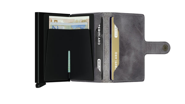 Secrid Miniwallet Vintage Grey/Black