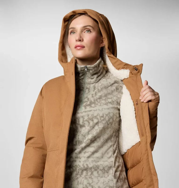 Columbia Ladies Camel Brown Alameda Ridge Insulated Parka