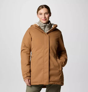 Columbia Ladies Camel Brown Alameda Ridge Insulated Parka