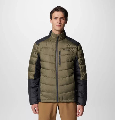 Columbia Mens Stone Green/Shark Labyrinth Loop II Jacket