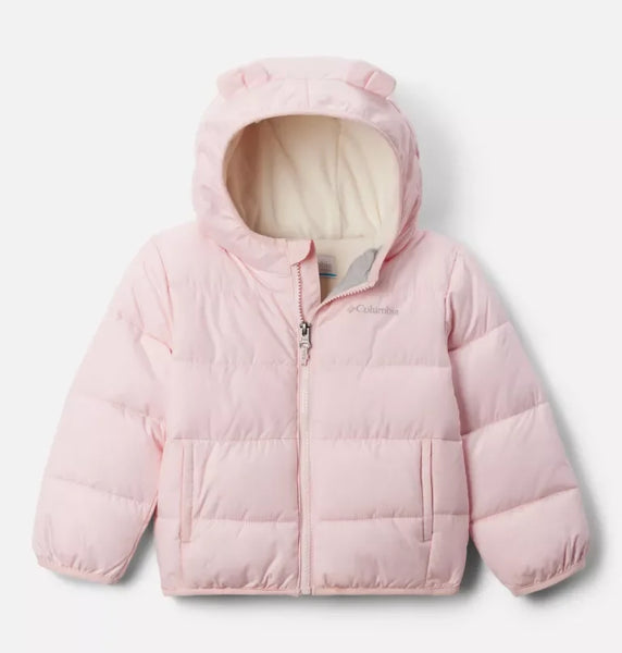 Columbia Toddler Girls Satin Pink Tiny Bear Jacket