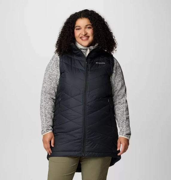 Columbia Ladies Black Heavenly II Long Vest