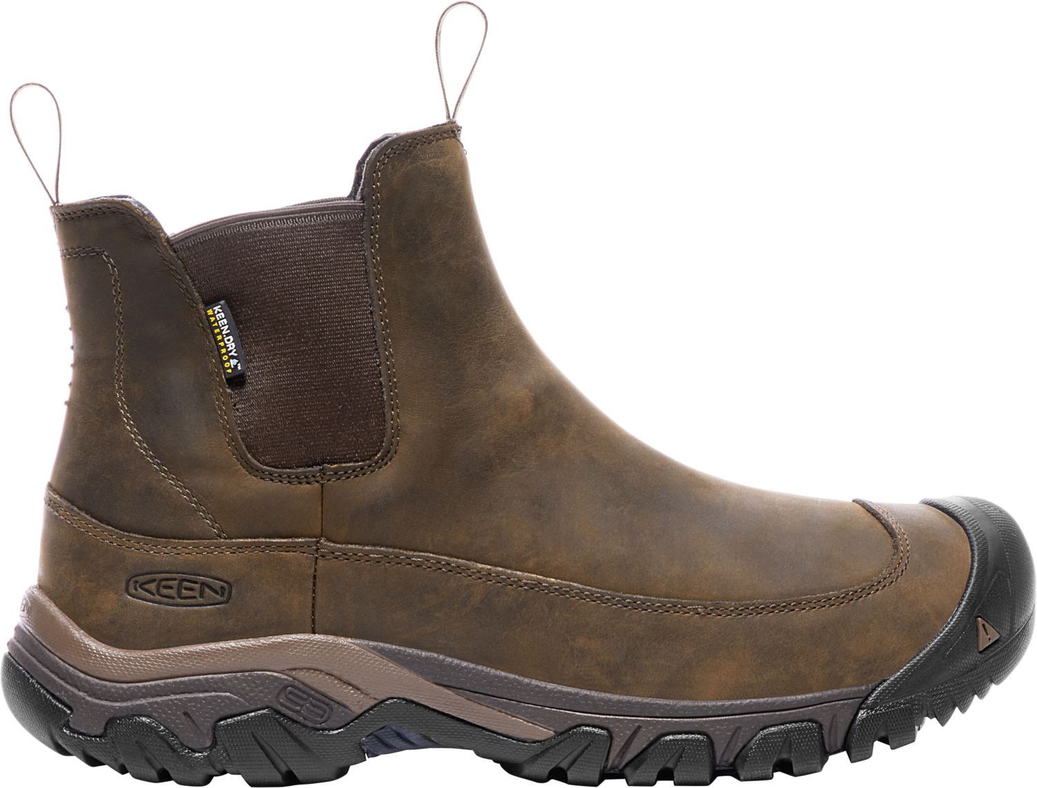 Keen Mens Anchorage III WP Dark Earth/Mulch Boot