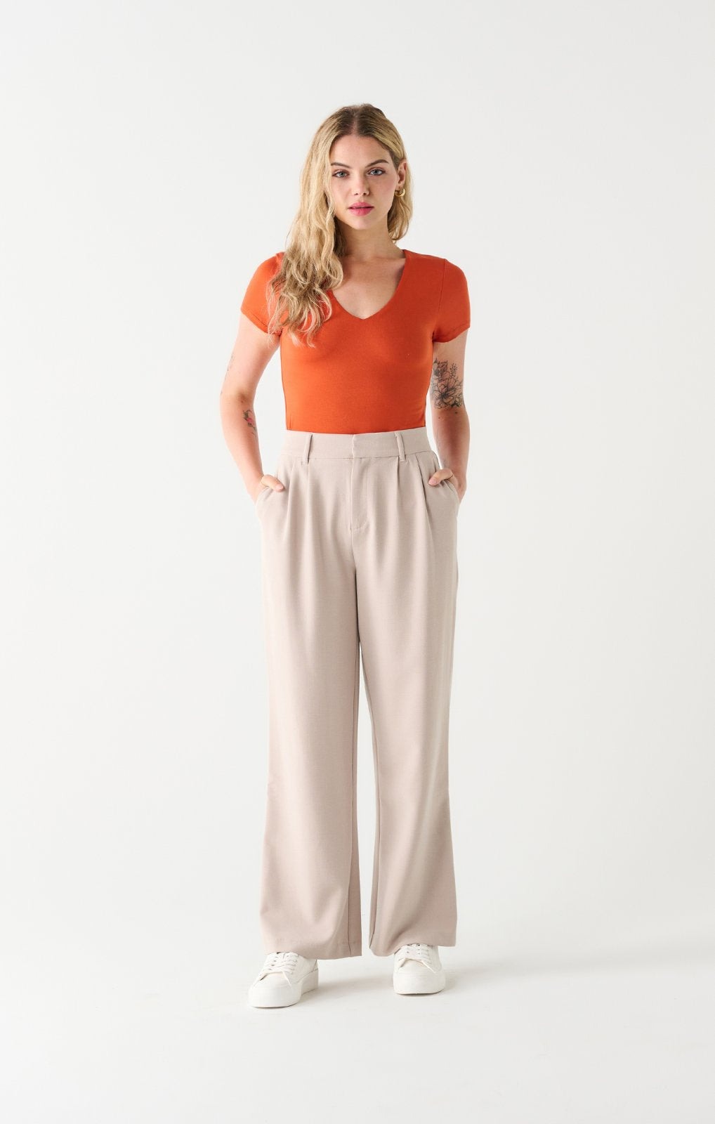 Dex Ladies Wide Leg Trouser