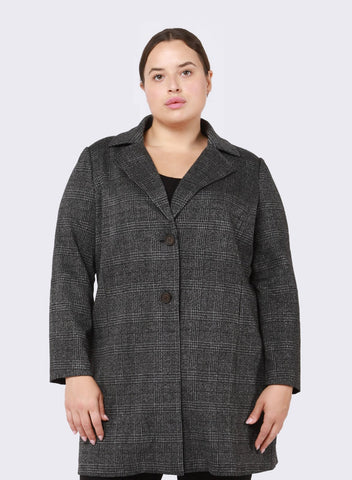 Dex Ladies Oversized Tweed Blazer