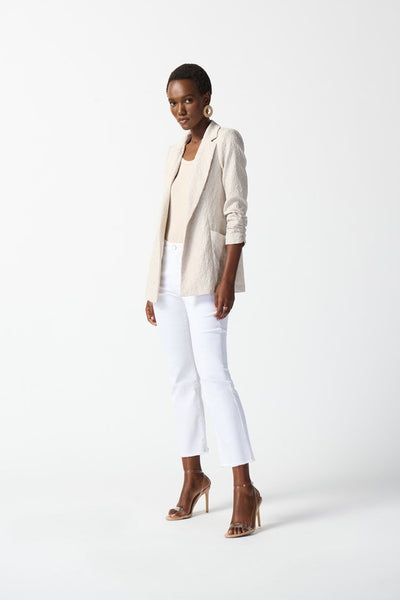 Jospeh Ribkoff Ladies Woven Jaquard Moonstone Boxy Blazer