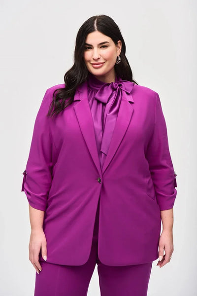 Joseph Ribkoff Ladies Empress Silky Knit Boxy Blazer