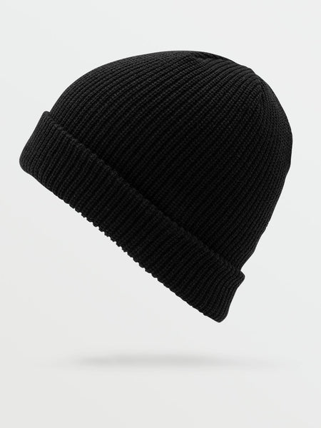 Volcom Mens Full Stone Black Beanie