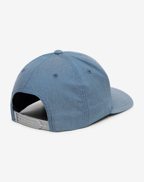 Travis Mathew Mens Heather Mid Blue Bay Island Hat