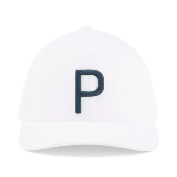 Puma Mens White Glow/Navy Blazer P Cap