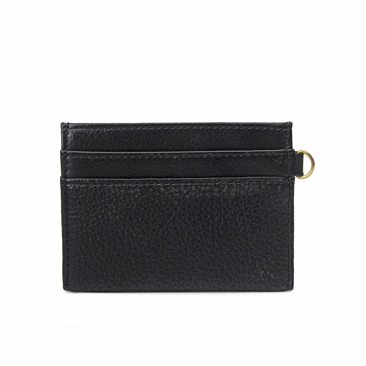 Pixie Mood Black Pebbled Alex Card Holder