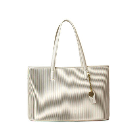 Pixie Mood Coconut Cream Pleated Sadie Tote