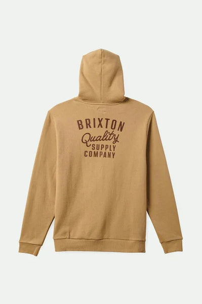 Brixton Mens Sand Hubal Hoodie