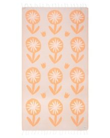 Sand Cloud Orange Elfin Beach Towel