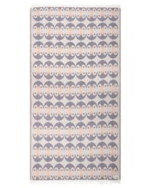 Sand Cloud Taupe Penny Double Weave Fringe Beach Towel