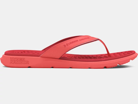 Under Armour Ladies Pink Ignite Pro Marbella Slide