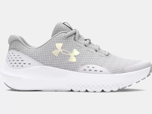 Under Armour Girls Halo Grey Surge 4 Running Shoe