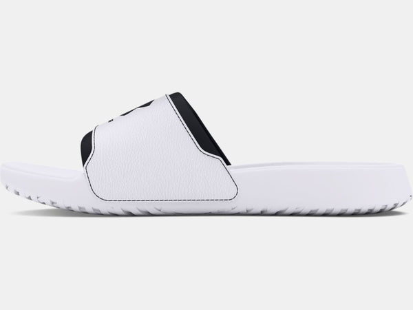 Under Armour Mens White Ignite Select Slide