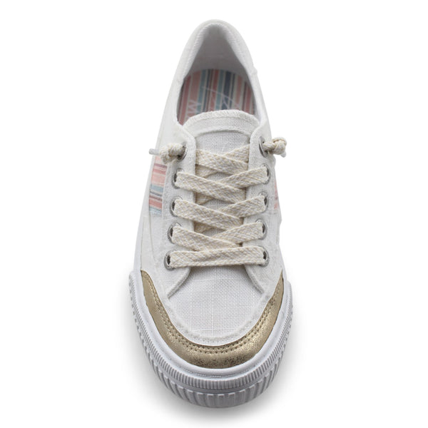 Blowfish Ladies Alex White Colour Washed Shoe