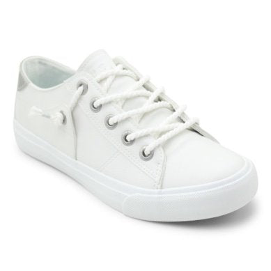 Blowfish Ladies Martina White/Silver Earth Shoe