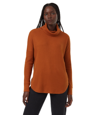 Ten Tree Ladies TreeWaffle Turtleneck LS Top