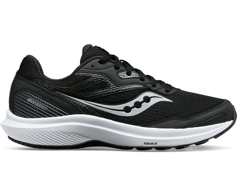 Saucony Mens Cohesion 16 Black/White Shoe