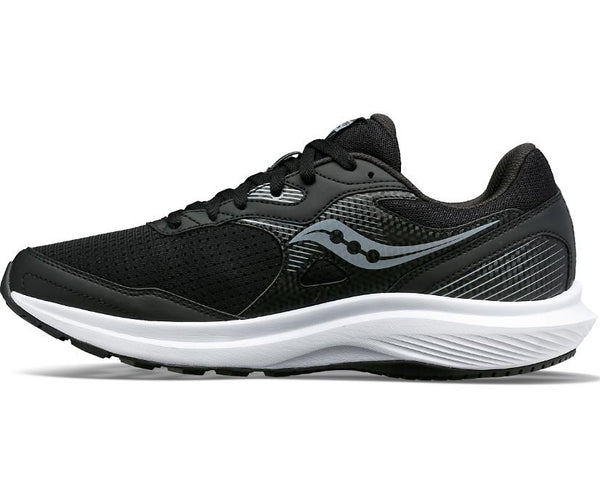 Saucony Mens Cohesion 16 Black/White Shoe