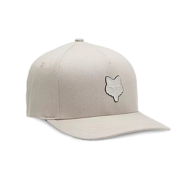 Fox Mens Vintage White Foxhead Flexfit Hat