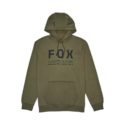 Fox Mens Olive Green Non Stop Fleece PO Hoodie