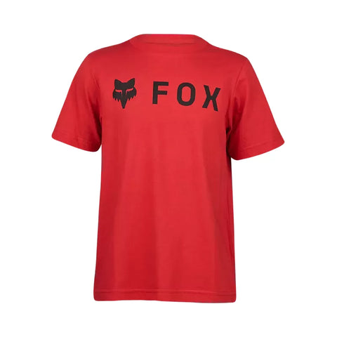 Fox Boys Flame Red Absolute SS Tshirt