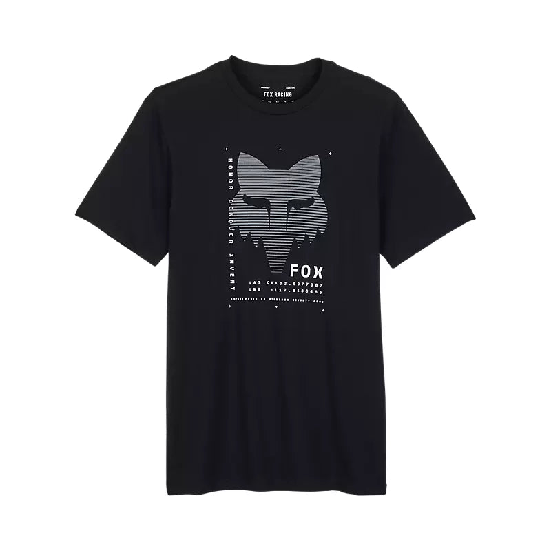 Fox Mens Black Dispute Prem SS Tshirt