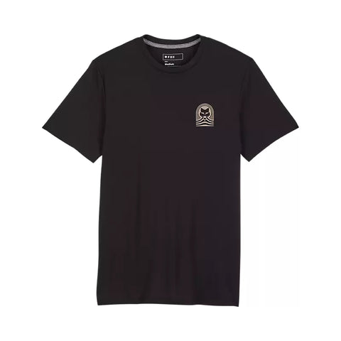 Fox Mens Black Exploration Tech SS Tshirt